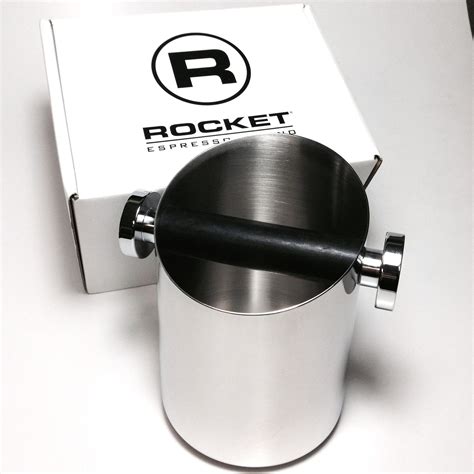 Rocket Stainless Steel Knock Box 